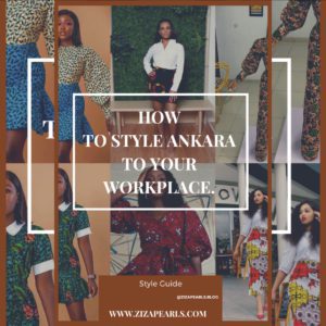 Image of how to style Ankara to your workplace