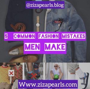 5 Common fashion mistakes men make