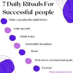 Seven daily routines for successful people