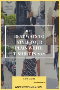 10 Ways to Style a White T-Shirt